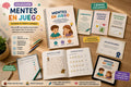 MENTES EN JUEGO | 80 Actividades Imprimibles para Atención, Memoria y Lógica.